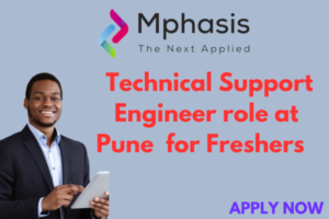 Technical Support Engineer role at Mphasis