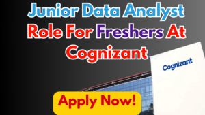 Junior Data Analyst with Cognizant