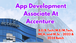 App Development Associate