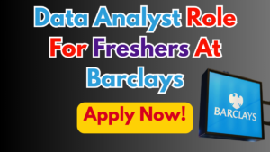 Data Analyst at Barclays