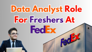 Data Analyst Role at FedEx