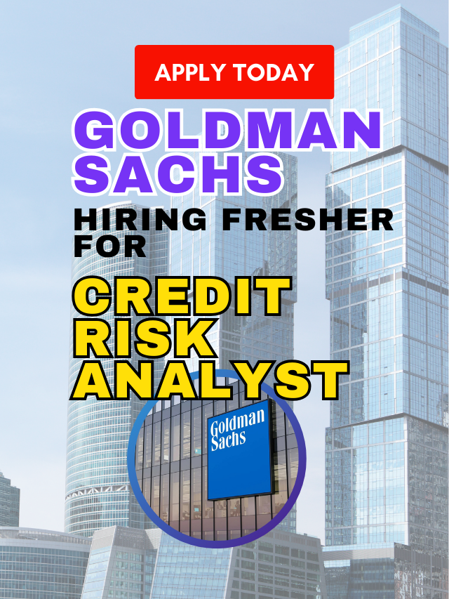 Credit Risk Analyst at Goldman Sachs