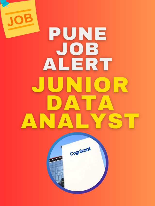 Junior Data Analyst Positions at Cognizant