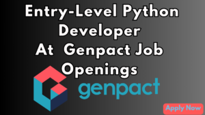 Genpact Job Openings