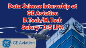 Data Science Internship at GE Aviation