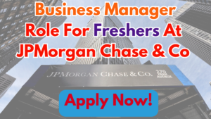 Business Management role at JPMorgan Chase & Co.