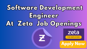 Zeta as a Software Development Engineer