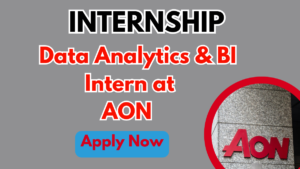 Data Analytics & BI Intern at Aon