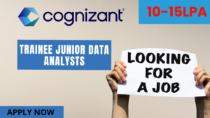 Cognizant as a Trainee Junior Data Analyst - Work Remotely