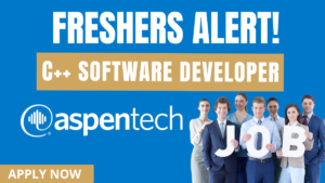 AspenTech is hiring C++ Software Developers in Bengaluru