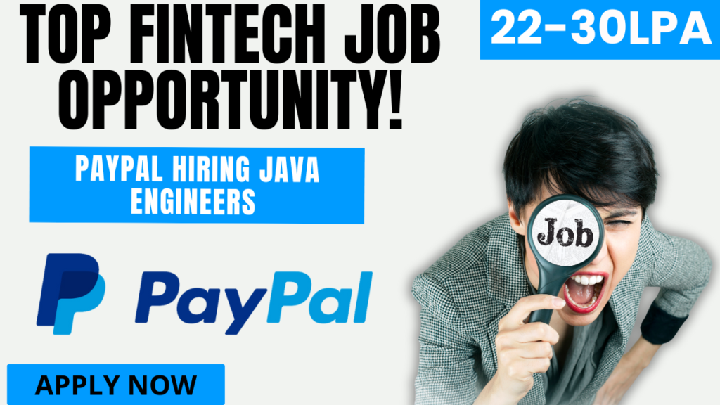 Software Engineer role at PayPal