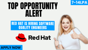 Red Hat is hiring Software Quality Engineers